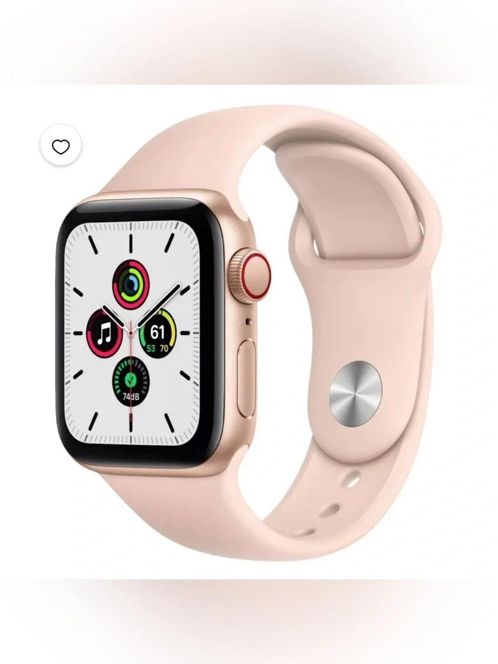EUC Women’s Rose Gold Apple Watch, Series 6 with original unused pink band.
